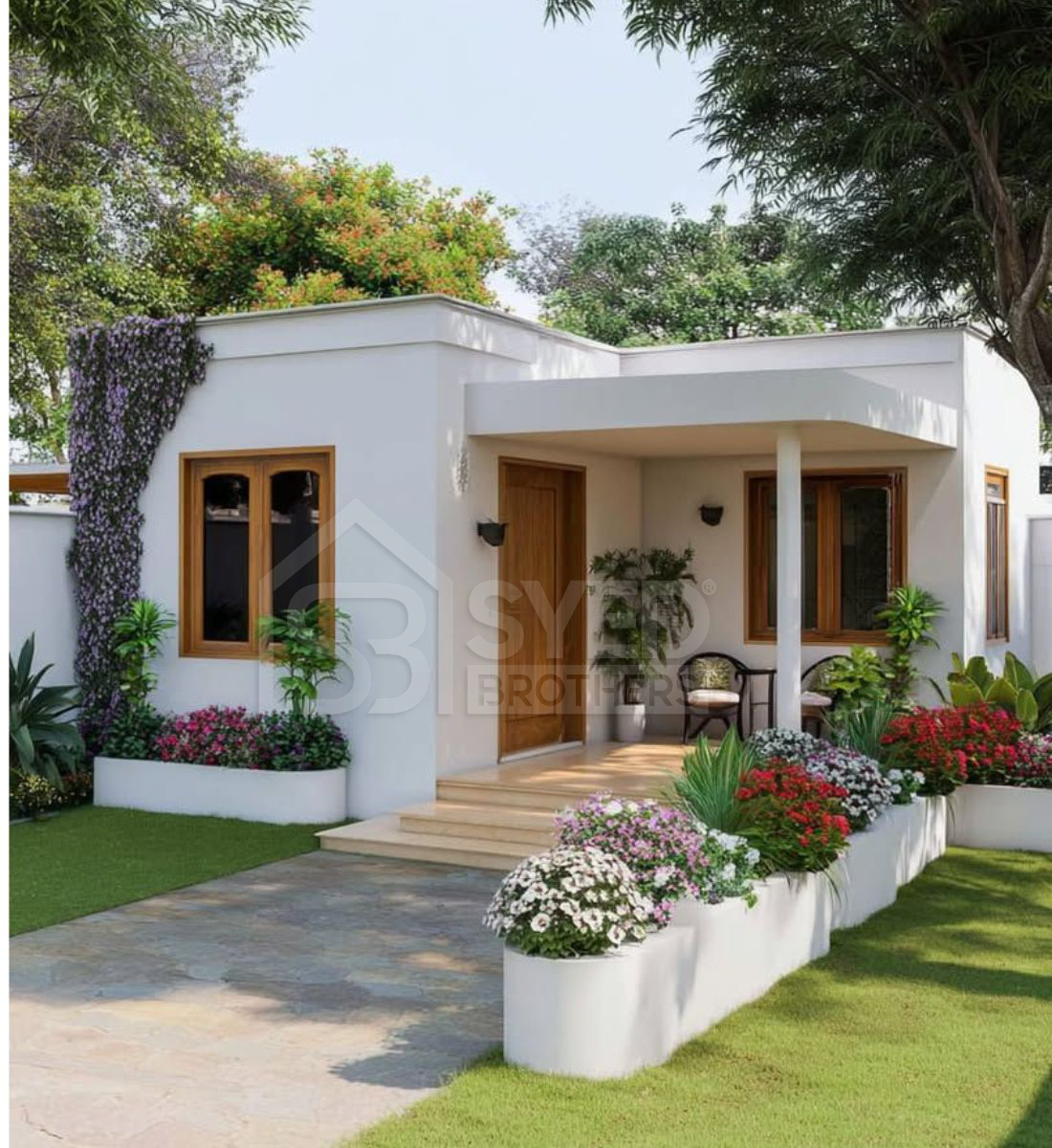 Small House Front Design
